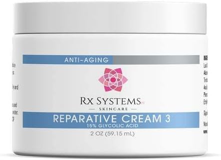 PF Reparative Cream 3, Anti-Aging Facial Firming Cream, 15% Glycolic Acid