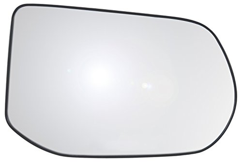 Passenger Side Non-heated Mirror Glass w/back plate, Honda Civic Sedan EX, EX Navi, LX, Civic Sedan LX-S, Sport, Civic Sedan Si, Si Navi, 4 door, foldaway, 4 1/2"x6 15/16"x7 1/4" (4 Door, foldaway)
