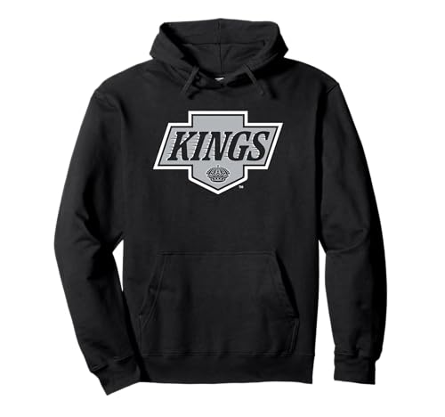 Los Angeles Kings Icon Black Officially Licensed Pullover Hoodie