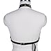 DYLJixin Body Leather Waist Belt Harness Women Fashion Punk Goth Top Belt Bondage Chest Straps Studded Lingerie BDSM (Color : PG0209, Size : One Size)