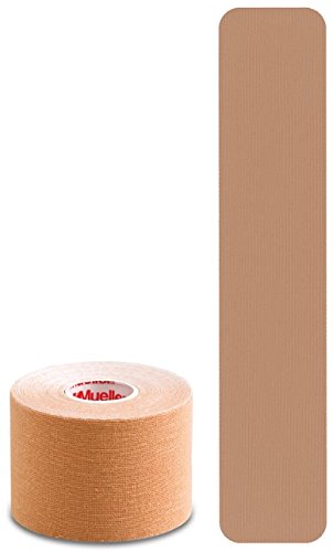 Mueller Rollo Continuo De Kinesiology Tape Kinesiology, Unisex adulto, Beige, 5cm x 5m