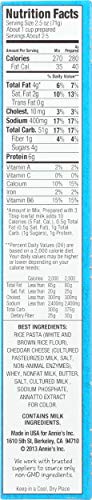 Annie's Homegrown Gluten Free Rice Pasta And Cheddar -- 6 Oz #TOP6