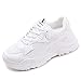 Frauen Sneaker Plattform Chunky Gym Schuhe Schnürung Casual Sportschuhe Mesh Athletic Schuhe Keil Ferse Trainer Schuhe Clunky Sneakers Damen