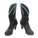 [NEZIH] 推しの子 メムちょ MEMちょ コスプレ用 靴 コスプレシューズ コスプレブーツ コスチューム 仮装パーティー アニメグッズ ハロウイン クリスマス (女性用,24.5cm)