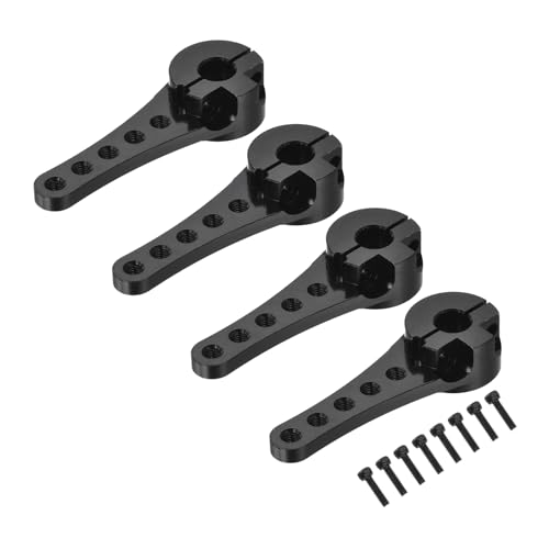 Brazos de dirección 25T de 46 mm para circuitos e instalación en coches RC