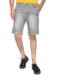 Ben Martin Men’s Regular Fit Knee Length Casual Wear Denim Shorts
