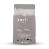 Comparison: Best Low Acid Decaffeinated Coffee 11 Lifeboost Medium Roast Decaf Coffee Beans – Organic Low Acid Swiss Water Decaf – Whole Bean Coffee – Third Party Tested for Mycotoxins & Pesticides – Chemical Free – 12 oz