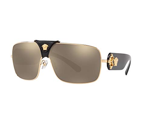 Ray-Ban Unisex Adults’ 0VE2207Q Sunglasses, White (Gold), 40 - Image 6