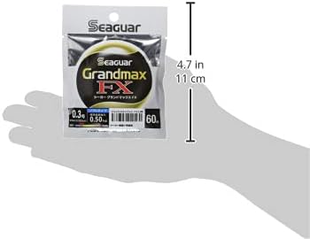 SEAGUAR Süper Premium Florokarbon Lider Hattı GRANDMAX FX 60m