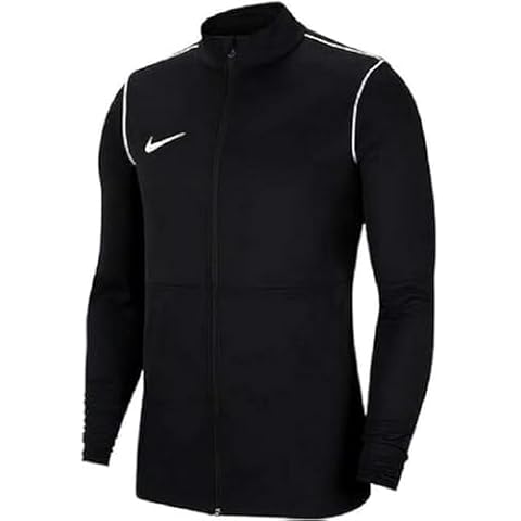 NIKE Kids Dri-Fit Track Jacket Black/White Cover