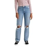 Picture of Levi's Women's 94 Baggy (Also Available in Plus), Caution Hot Pants, Blue, 26 Regular