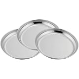 下村企販 トレー 下ごしらえバット 丸型 3枚 【日本製】 16cm 食洗機対応 小分け 料理 アウトドア 皿 燕三条 ステンレス 燕三条 41643