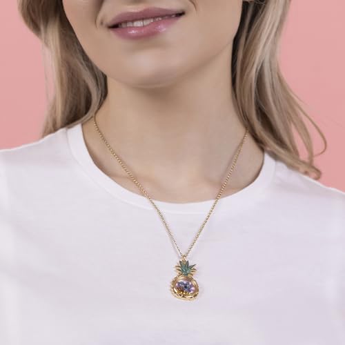 Disney Lilo & Stitch Floating Stones Necklace NH00923YRKL-16, One Size, Metal, No Gemstone4