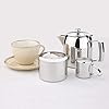 Olympia Cosmos Tea Pot Stainless Steel 20Oz Infuser Innovative - New Features #2