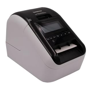 Brother QL-820NWBc | Imprimante d'Etiquettes Polyvalente | WiFi | Bluetooth | Imprime Jusqu'à 110 Etiquettes par Minute