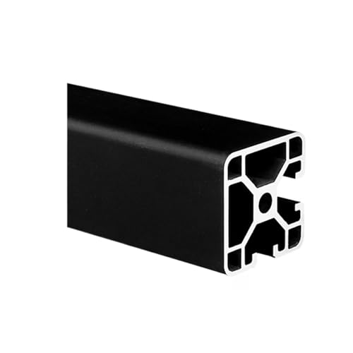 Profilé en aluminium 4040N2-AT rigide anodisé noir 100mm haute résistance