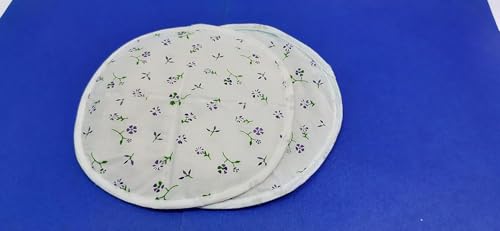 Image of Roti Cloth Wrap Rumal Set of 1pair (2 Pieces)(Top+Bottam), Chapati cover in Round Style Traditional Kitchen Napkin (Color Print May vary) Keep Roti-Chapati Fresh(Pack Of 1)