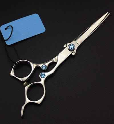 Barber Ciseaux De Cheveux 6 Pouces Diamant Ciseaux De Coupe En Acier Inoxydable Professionnel Coiffure Outil Ciseaux Styliste
