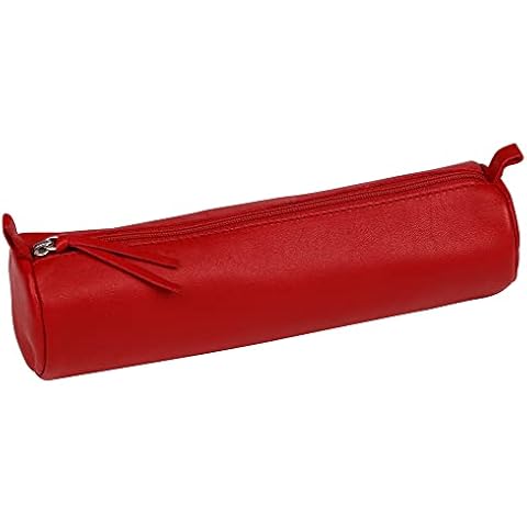 Clairefontaine Red Leather Pencil Case Cover