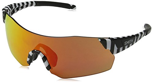 Smith Unisex Adult Pivlockare.Maxn X6 S37 99 Sunglasses, White (Whtebk Pattern/Pink), White (Whtebk Pattern/Pink Pink), 99
