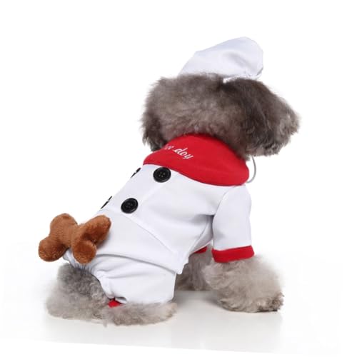 Disfraz para perro Halloween tamaño M Happyyami miniatura 5