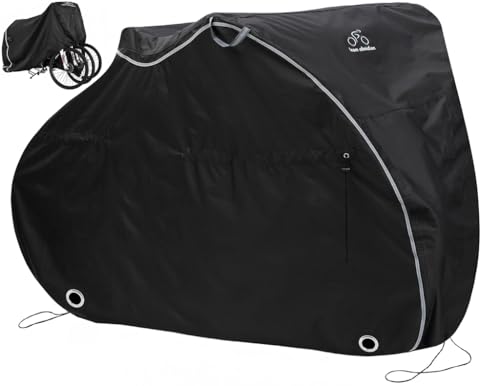 TeamObsidian Fahrradgarage wetterfest - Fahrradabdeckung wasserdicht - 300D...