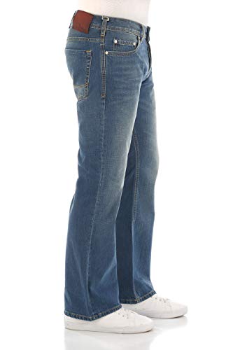 LTB Herren Jeans Tinman - Bootcut - Blau - Giotto Wash W29-W48 Baumwolle, Größe:33W / 32L, Farbe:Giotto Wash 2426 – Ansicht 2