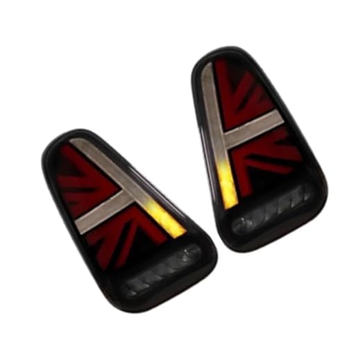 Feux arrières style Union Jack pour Mini Cooper R53 R52 R50 look urbain noir