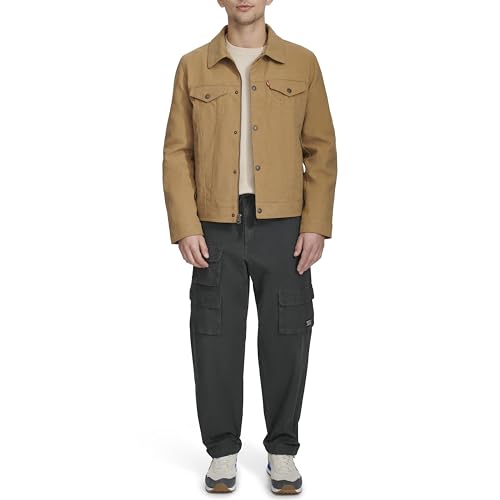 Image of Levi's Men's Faux Leather Classic Trucker Jacket
