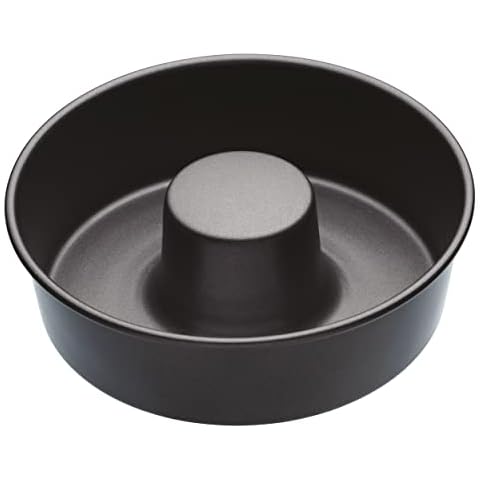 masterclass Antihaft-Savarin Kuchenform/Ring-Back Form, Stahl, Grau, 20 x 20 x 5.5 cm Cover