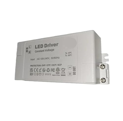 Pilote LED 12W 12V transformateur tension constante pour bande LED encastrée