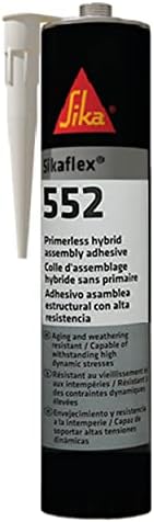 Sikaflex 552 Primerless Hybrid Assembly Adhesive, Black, 300ml