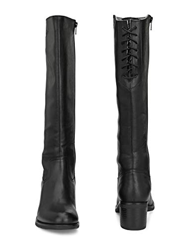 Image of Delize Women's Black /Tan Knee Outdoor Boots