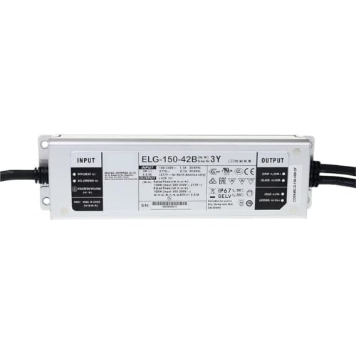 Alimentation LED réglable ELG-150 48B à sortie unique ultra stable