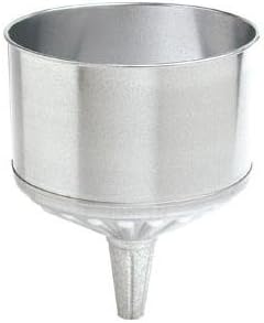 Funnel Metal with Screen 8Qt 9-.5 Inch Diameter