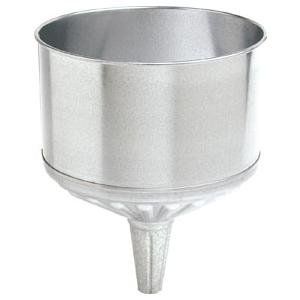 Funnel Metal with Screen 8Qt 9-.5 Inch Diameter