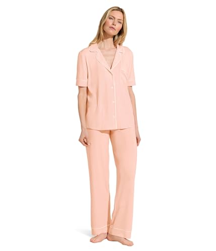 Image of Eberjey Gisele Short Sleeve Pant PJ Set
