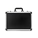 AxiGear Aluminum Hard Case with DIY Customizable Foam Insert - 16 x 12 x 6in (Black Finish)