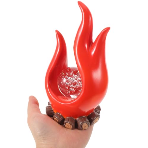 Statue abstraite effet feu Gatuida, le cadeau idéal pour décoration de table moderne