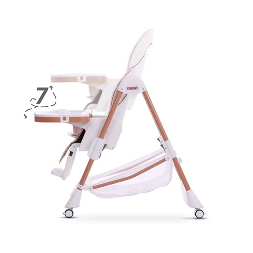 Chaise d'alimentation multifonctionnelle bébé avec 3 positions couchage - 3