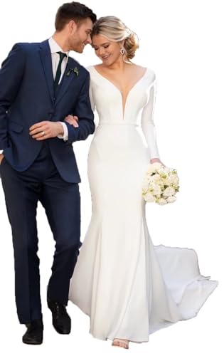 Ymuxin Wedding Dresses for Bride 2025 Lace Appliques Bridal Ball Gown for Women A Line Princess Bridal Dress with Train