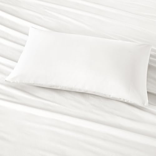 Image of Comfort Spaces 100% Cotton Percale Sheets Cal King Sheet Set 4 Pcs, White