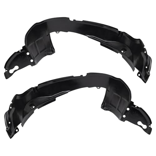 Image of TRQ Front Inner Fender Liner Set Compatible with 2001-2006 Hyundai Santa Fe HY1248107 HY1249107