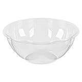 Jaya 100% Compostable Clear PLA Salad Bowl, 24-ounce, 300-count