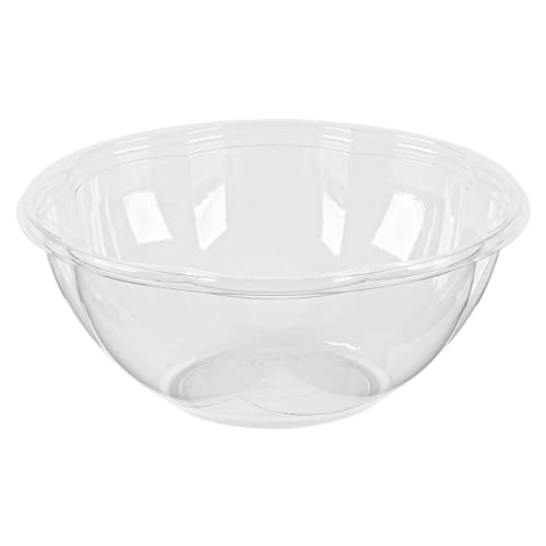 Jaya 100% Compostable Clear PLA Salad Bowl, 24-Ounce, 300-Count Case