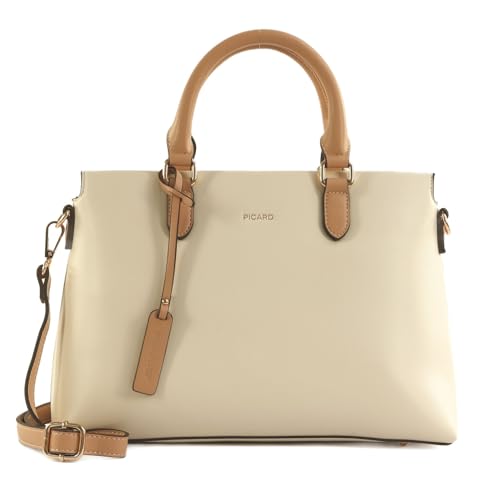 Sac à main Picard Riviera Cityshopper écru pour femme élégante au quotidien