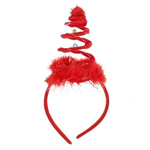Kichvoe Kerstmuts Hoofdband Kerstboom Hoofd Kostuum Santa Hoofddeksels Met Bellen Party Hoofddeksels Decoratie Voor…