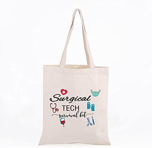 WCGXKO Surgical Tech Gift Surgical Tech Survival Kit Travel Accessories Toiletry Bag Makeup Bag (Surgical TECH tote) 7 WCGXKO Surgical Tech Gift Surgical Tech Survival Kit Travel Accessories Toiletry Bag Makeup Bag (Surgical TECH tote)