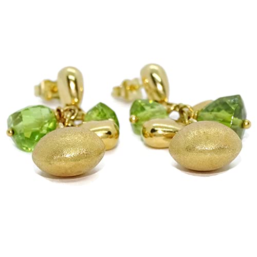 Boucles d'oreilles or jaune 18 carats pépites anti ternissement - 4