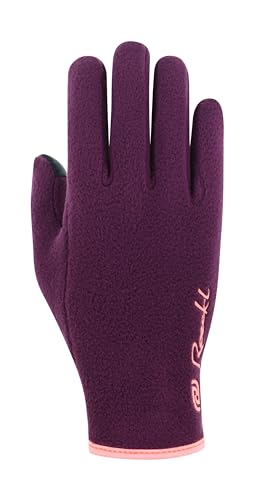 Roeckl Sports Reithandschuh NOVILLE JUNIOR, Outdoor Winter Handschuh, Traube 4